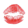 Kiss Lips Temporary Tattoo